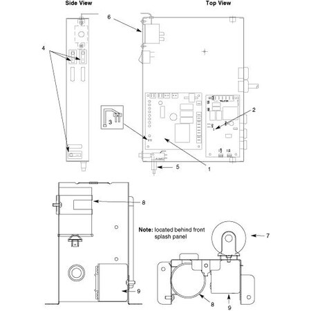 Follett Capacitor, Run, Comp 230 V, 50H PI502837